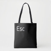 ESC (Escape)-computersleutel Tote Bag (Voorkant)