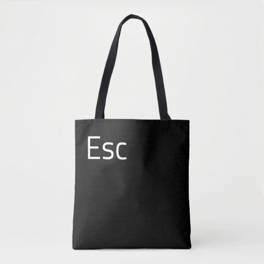 ESC (Escape)-computersleutel Tote Bag (Voorkant)