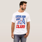 Escalade Moms Club- Klimmoeder T-shirt (Voorkant volledig)