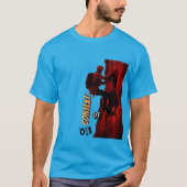 Escalador rojo fuera de contexto t-shirt (Voorkant)