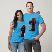 Escalador rojo fuera de contexto t-shirt (Unisex)
