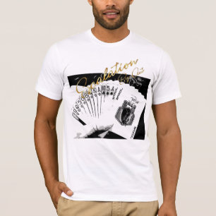 Escalatie "schoppen" t-shirt