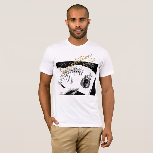 Escalatie "schoppen" t-shirt (Voorkant volledig)