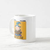 Escalatie van technische support koffiemok (Voorkant links)