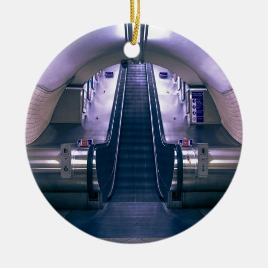 Escalator Keramisch Ornament (Voorkant)