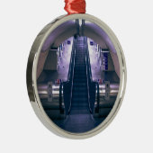 Escalator Metalen Ornament (Rechts)