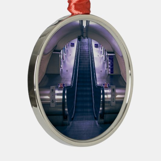 Escalator Metalen Ornament (Rechts)