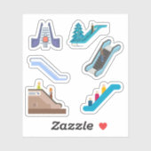 Escalator Stickers (Vel)