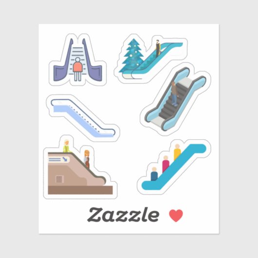 Escalator Stickers (Vel)