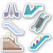 Escalator Stickers (Voorkant)