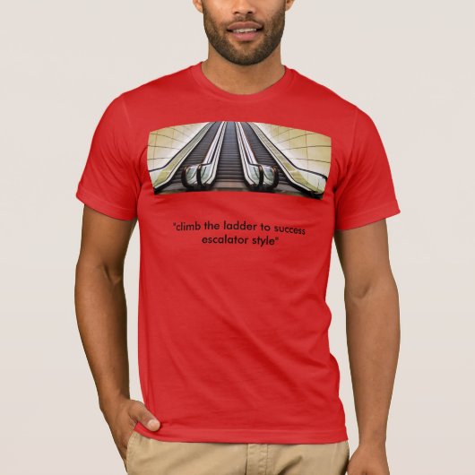 Escalatorstijl T T-shirt (Voorkant)