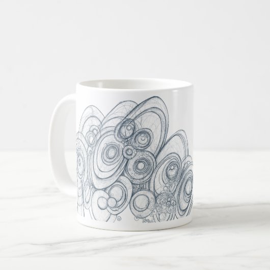 Escalerende belasting koffiemok (Voorkant links)