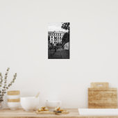 Escaliers de Montmartre Poster (Keuken)