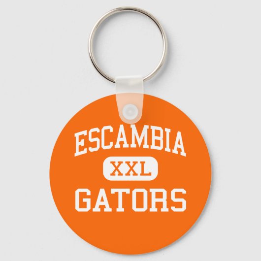 Escambia - Gators - High - Pensacola Florida Sleutelhanger (Voorkant)