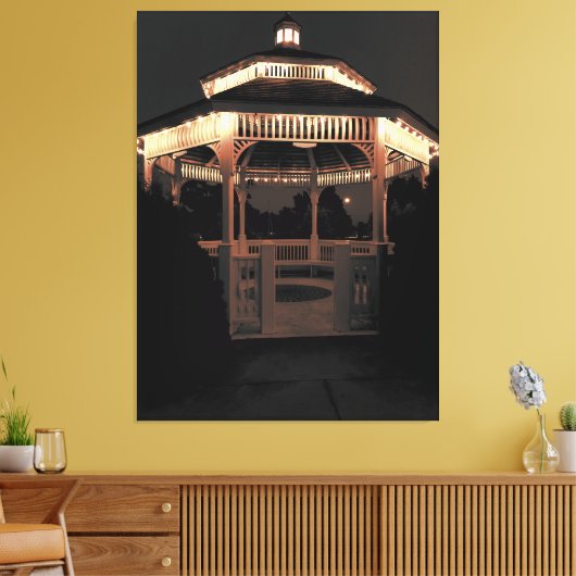 Escanaba in de moonlight canvas afdruk (Insitu (Woonkamer))