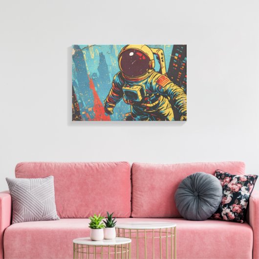 ESCAPE-2 CANVAS AFDRUK (Insitu (Woonkamer))