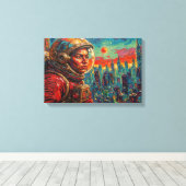 ESCAPE-7 CANVAS AFDRUK (Insitu (Houten vloer))
