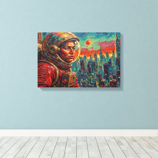 ESCAPE-7 CANVAS AFDRUK (Insitu (Houten vloer))