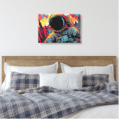 ESCAPE-8A CANVAS AFDRUK (Insitu (Slaapkamer))
