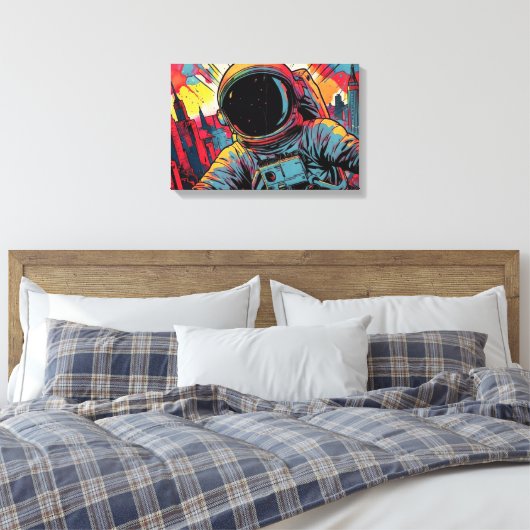 ESCAPE-8A CANVAS AFDRUK (Insitu (Slaapkamer))