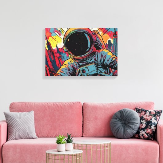 ESCAPE-8A CANVAS AFDRUK (Insitu (Woonkamer))