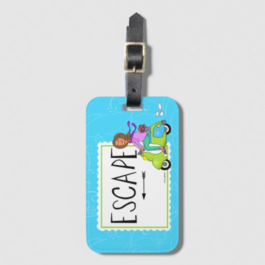 ESCAPE BAGAGELABEL (Voorkant (verticaal))