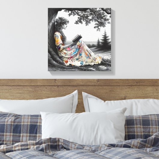 Escape Canvas Afdruk (Insitu (Slaapkamer))