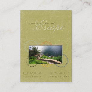 Escape Chubby-Visitekaartjes Visitekaartje