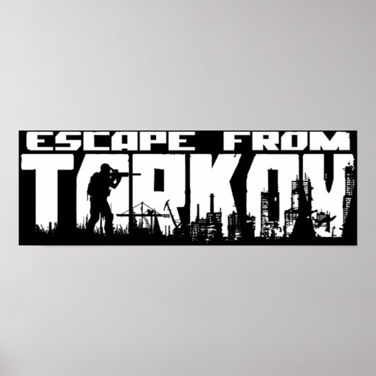 Escape From Tarkov Logo Poster (Voorkant)