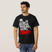 Escape from Tarkov White and Red T-shirt (Voorkant volledig)