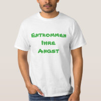 Escape je angst in het Duits
