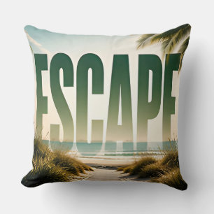 Escape Luxe Resort Redactionele Grafische Collecti Kussen