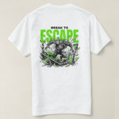 ESCAPE Mutant| Sci-Fi Horror Grafisch T-shirt (Design achterkant)