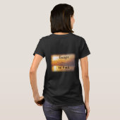 Escape naar Lees T-shirt | Boekliefhebber Leest Es (Achterkant volledig)