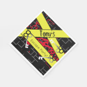 Escape Party Birthday Maze Keys Mystery Mix Servet (Hoek)