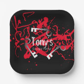 Escape Party Birthday Maze Keys Mystery Papieren Bordje (Voorkant)