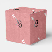 Escape Party Girls Birthday Favor Snoep Box Bedankdoosjes (Achterkant)