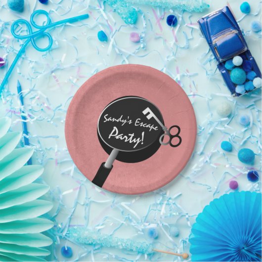 Escape Party Girls Supplies Papieren Bordje (Feest)