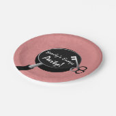 Escape Party Girls Supplies Papieren Bordje (Gekanteld)