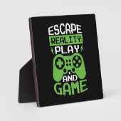 Escape Reality and Game - Video Gamer, games Fotoplaat (Voorkant)