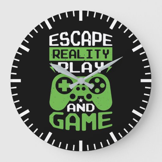 Escape Reality and Game - Video Gamer, games Grote Klok (Voorkant)