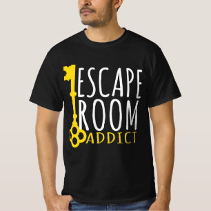Escape Room Addicate Puzzle Solver Adventure T-shirt