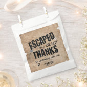 Escape Room Birthday Party Bedankt Bedankzakje (Geknipt)