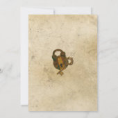 Escape Room Birthday Uitnodiging (Achterkant)