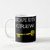 Escape Room Crew Exit Room Game Group Team Player Koffiemok (Links)