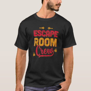 Escape Room Crew Puzzle Game Escapteam T-shirt