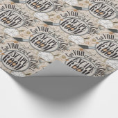 Escape Room Game Scavenger Hunt Puzzel Verjaardag Cadeaupapier (Hoek)