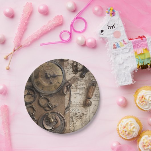 Escape Room Game Verjaardagsfeest Papieren Bordje (Feest)