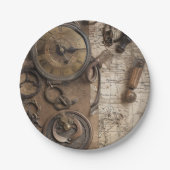 Escape Room Game Verjaardagsfeest Papieren Bordje (Voorkant)