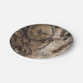 Escape Room Game Verjaardagsfeest Papieren Bordje (Gekanteld)